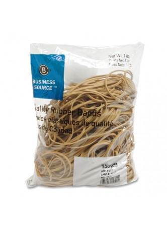 Business Source 15729 Quality Rubber Band, 7" x 0.13", pack of 200